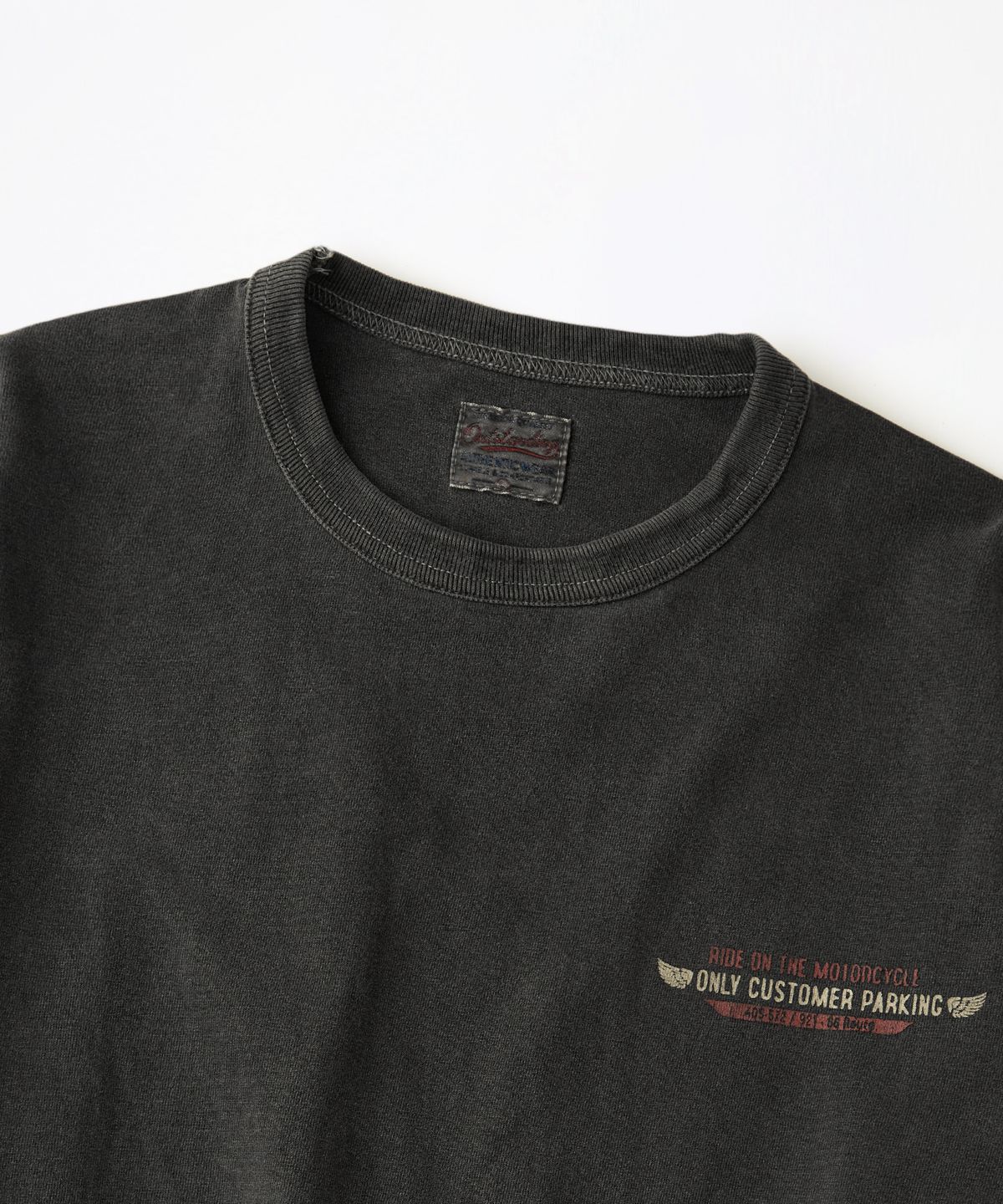아웃스탠딩(OUTSTANDING) MOT SERIES LONG SLEEVE(PIT STOP)_PIGMENT CHARCOAL