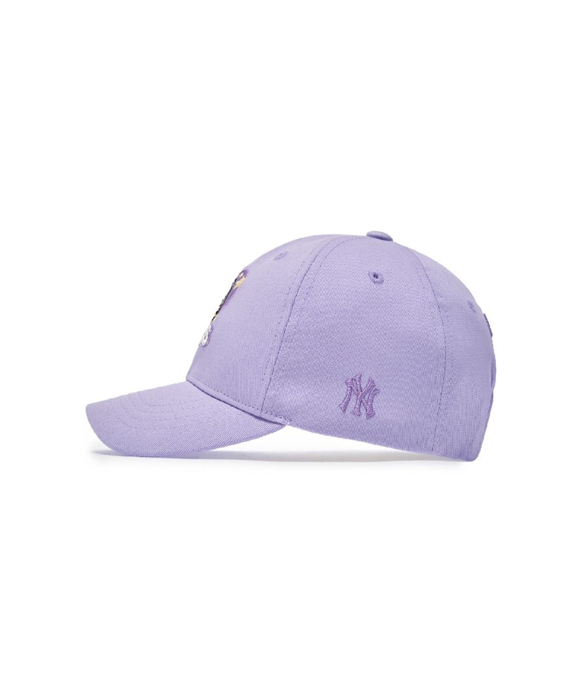 엠엘비 키즈(MLB KIDS) 메가베어프렌즈 여아 하트 볼캡 NY (Lavender)