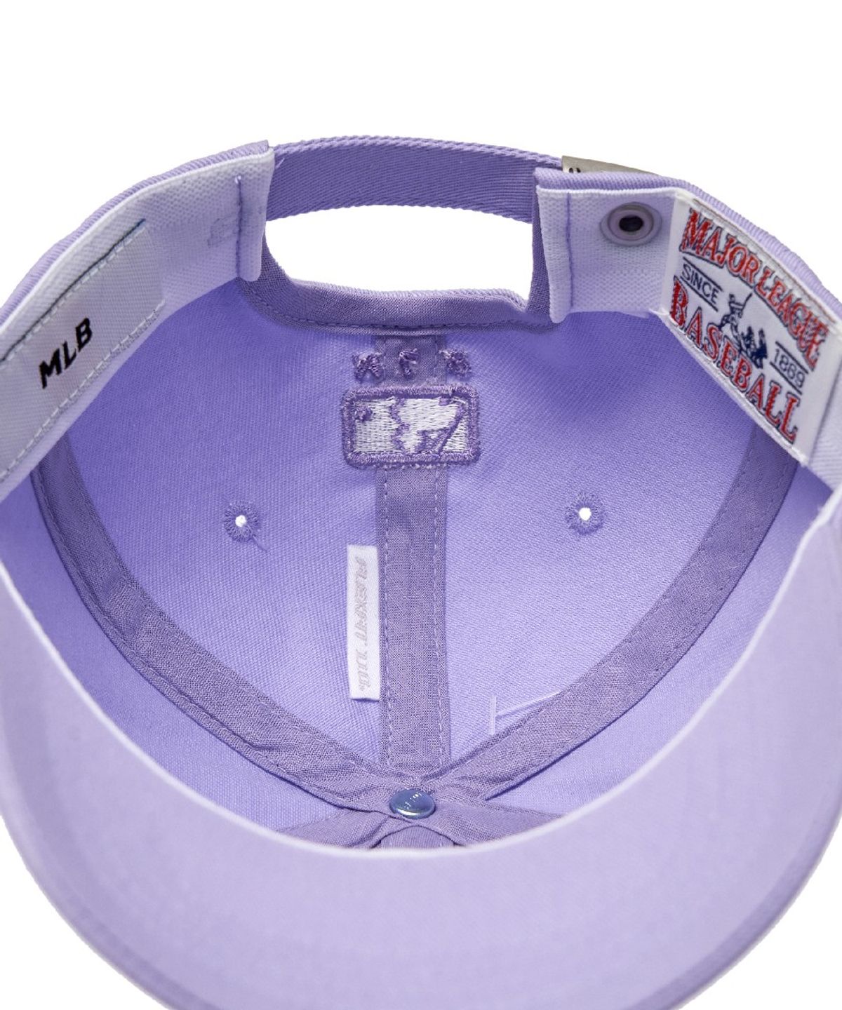 엠엘비 키즈(MLB KIDS) 메가베어프렌즈 여아 하트 볼캡 NY (Lavender)