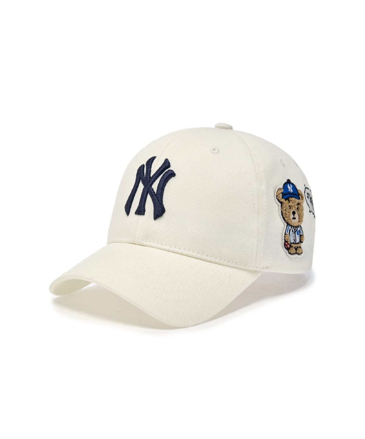 엠엘비 키즈(MLB KIDS) 메가베어 프렌즈 말풍선 볼캡 NY (Ivory)