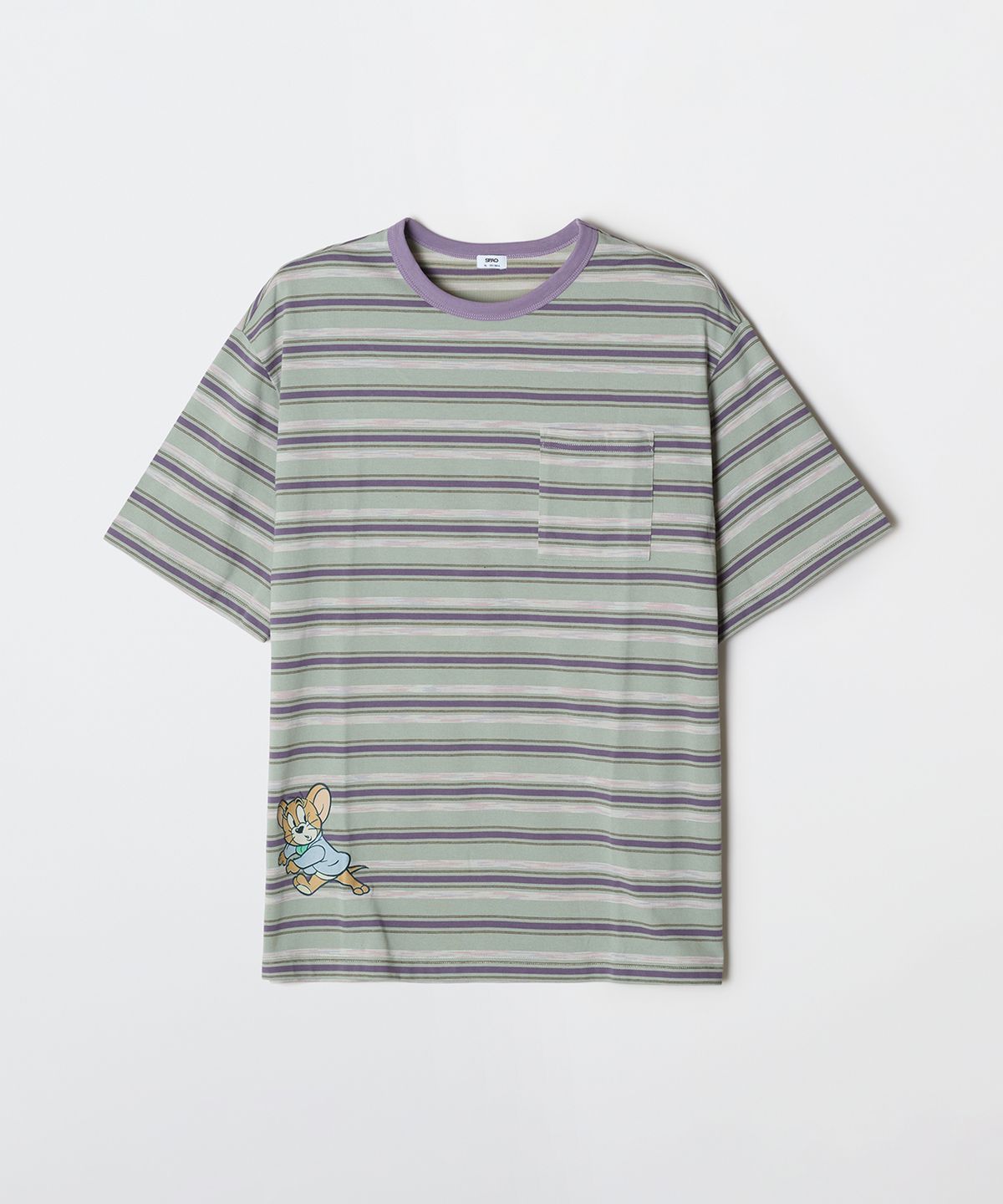 스파오(SPAO) [톰과제리] 스트라이프 반팔 티셔츠_SPRLG25U14