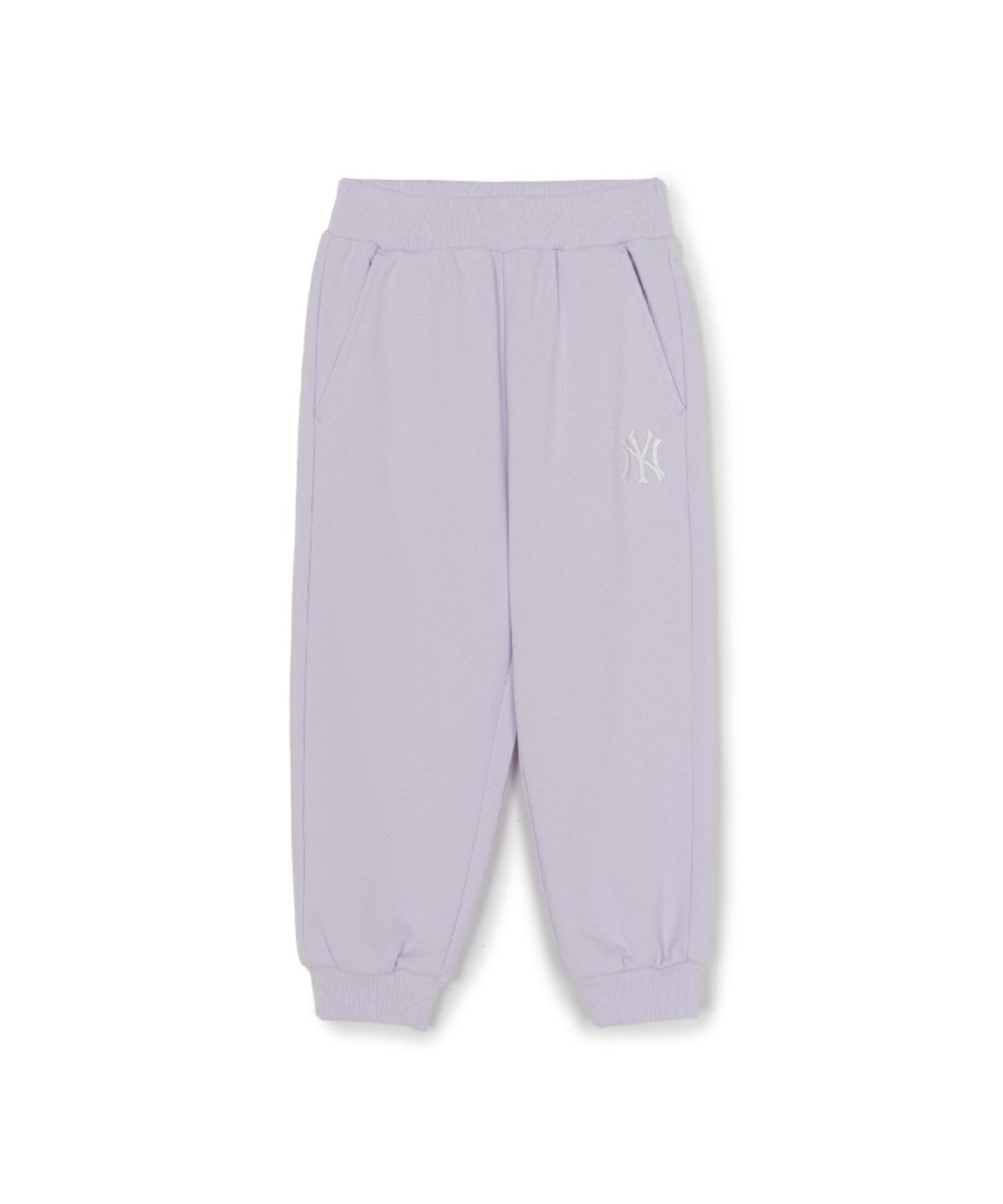 엠엘비 키즈(MLB KIDS) 메가베어 프렌즈 라글란 맨투맨 세트 NY (Lavender)