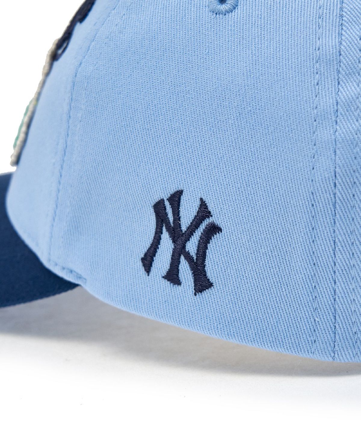 엠엘비 키즈(MLB KIDS) 메가베어 프렌즈 배색 볼캡 NY (Navy)