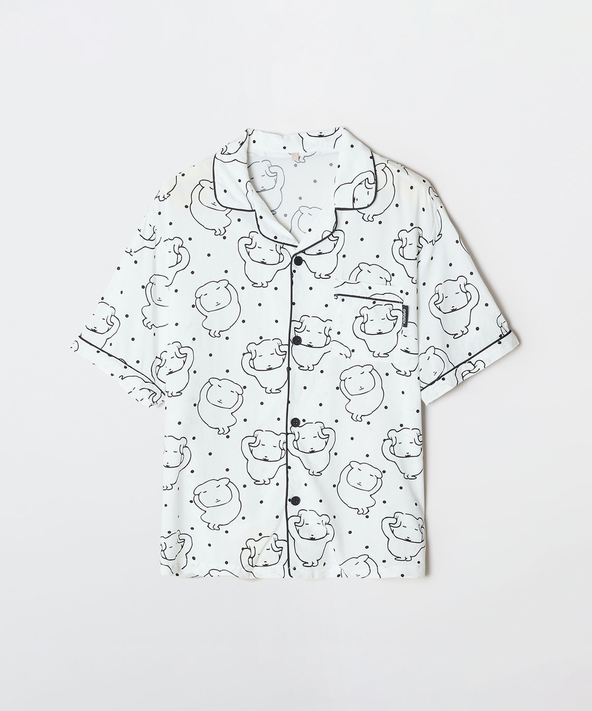 스파오(SPAO) [가나디] 반팔 파자마(WHITE)_SPPPG25U06