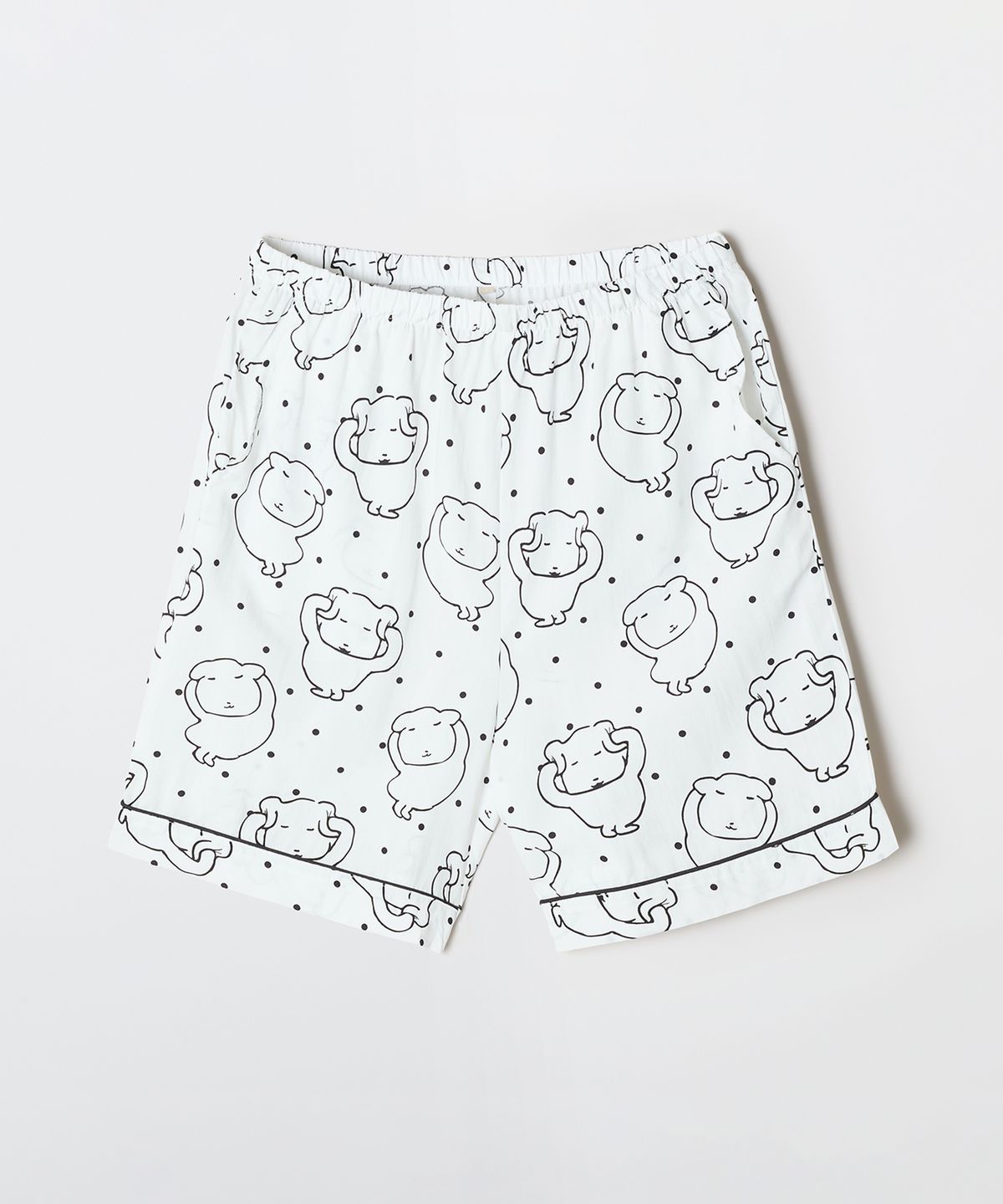 스파오(SPAO) [가나디] 반팔 파자마(WHITE)_SPPPG25U06
