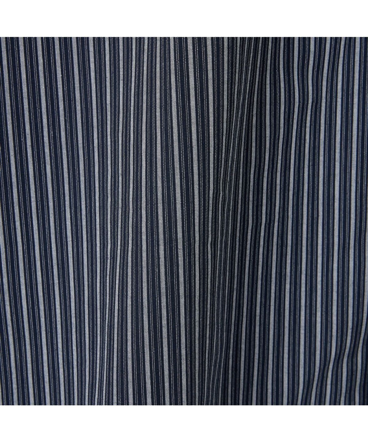 자주(JAJU) [공용] 60수 코튼 긴팔 라운지 셔츠 [S-XL]_다크 네이비