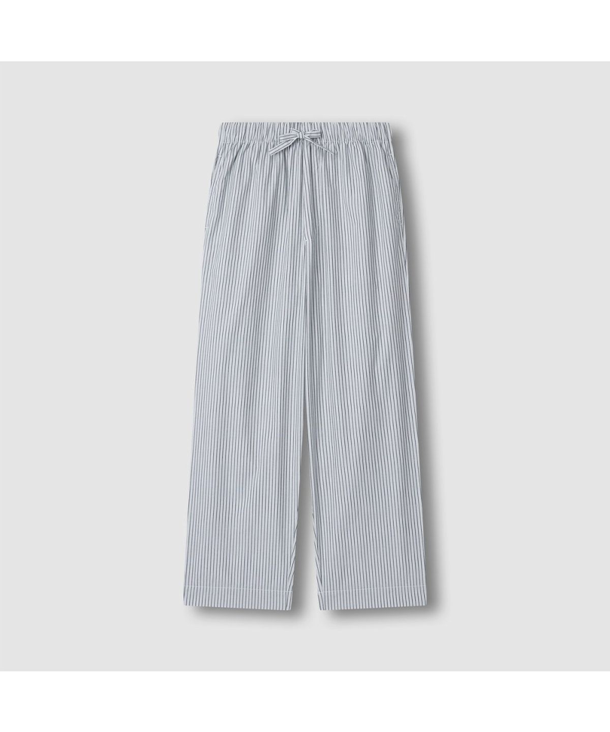 자주(JAJU) [공용] 60수 코튼 10부 라운지 팬츠 [S-XL]_라이트 네이비