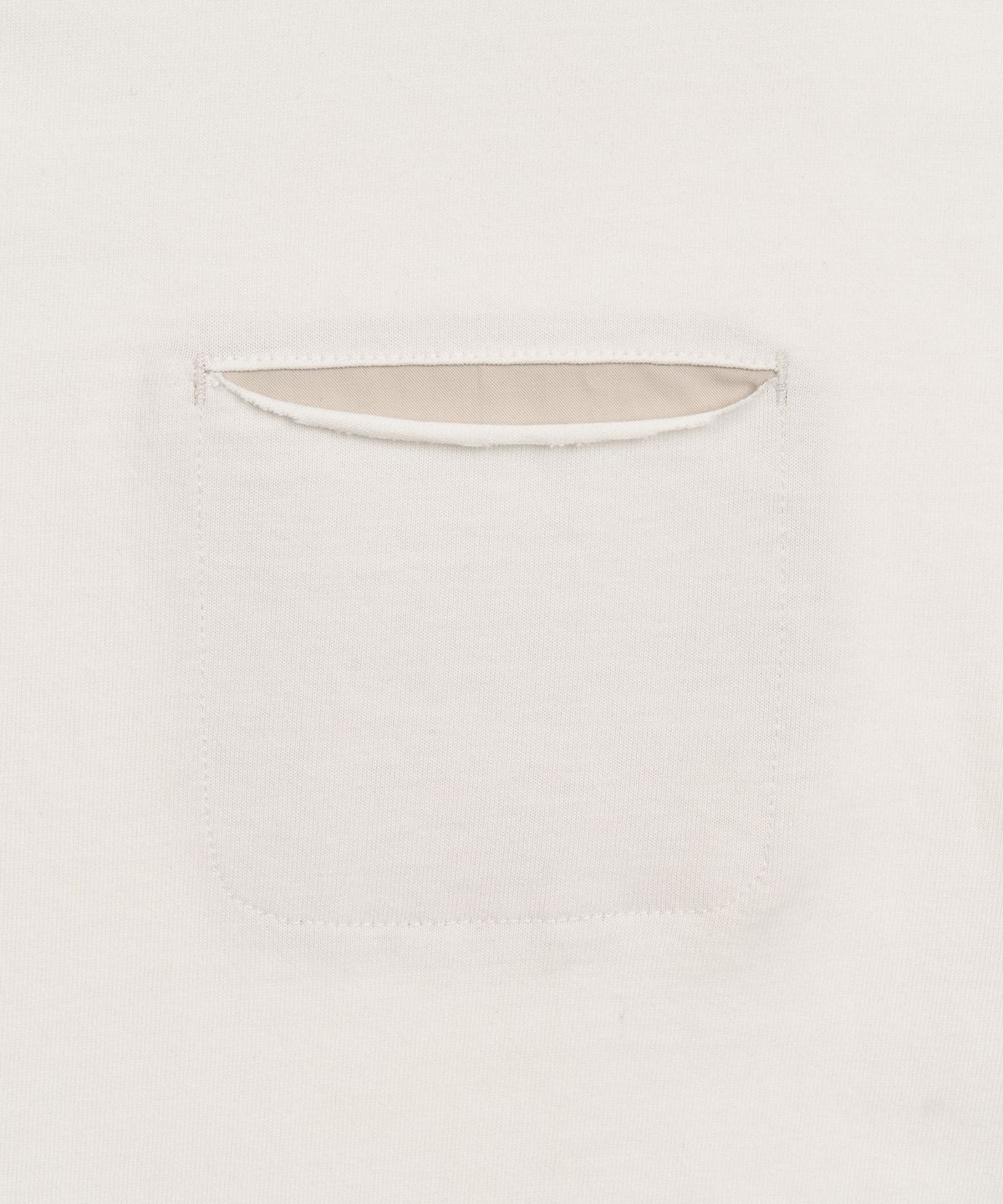 토피(TOFFEE) 레이어드 포켓 크롭 티 (WHITE)