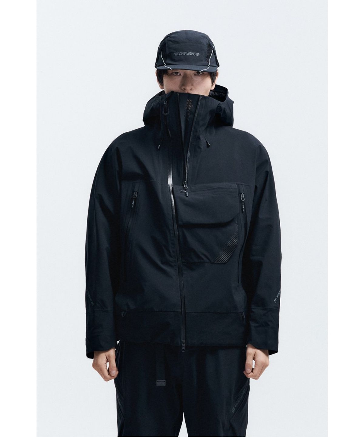코오롱스포츠(KOLON SPORT) WM 남녀공용 STORM-S 고어 재킷 8UJGX26101BLK