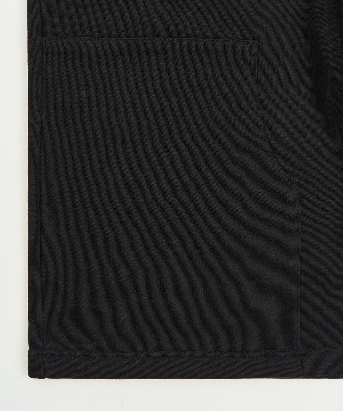 토피(TOFFEE) 더블니 스웻 버뮤다 팬츠 (BLACK)