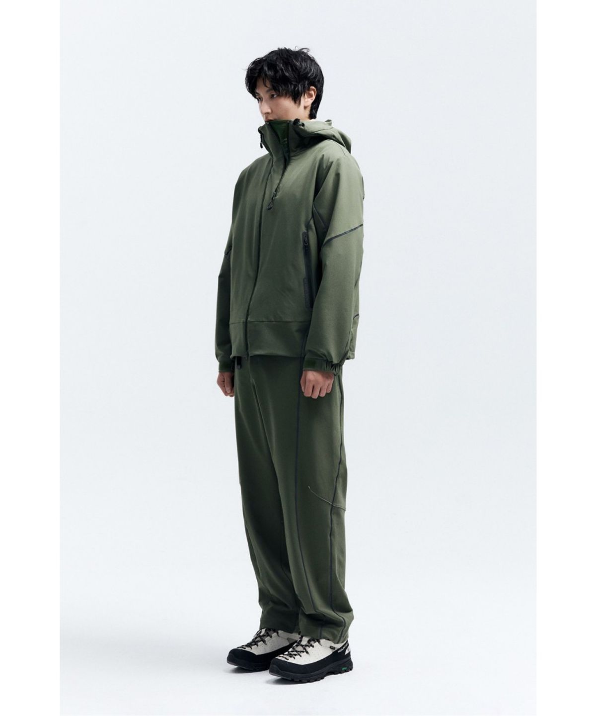 코오롱스포츠(KOLON SPORT) WM 남녀공용 익스퍼트 스톰플리스 소프트쉘 재킷 8UJJX26102KHA