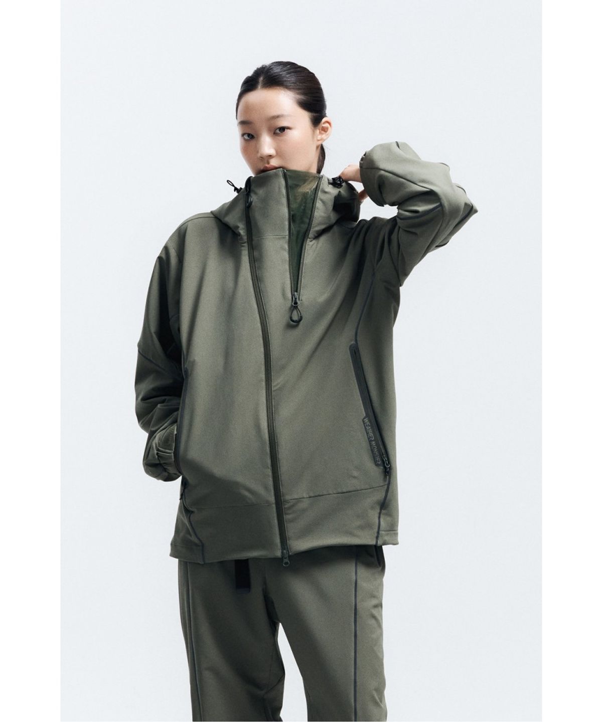 코오롱스포츠(KOLON SPORT) WM 남녀공용 익스퍼트 스톰플리스 소프트쉘 재킷 8UJJX26102KHA