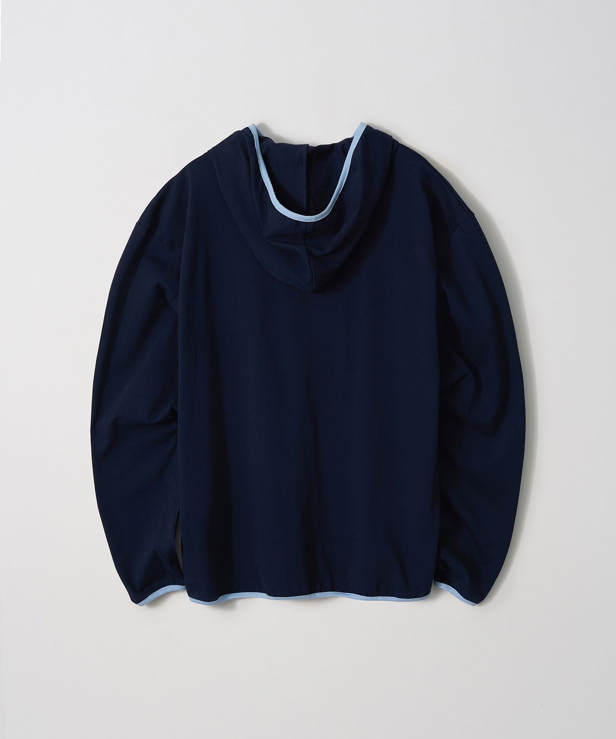 가먼츠팹(GARMENTS FAB) Binding Flock Hoodie Longsleeve (NAVY)