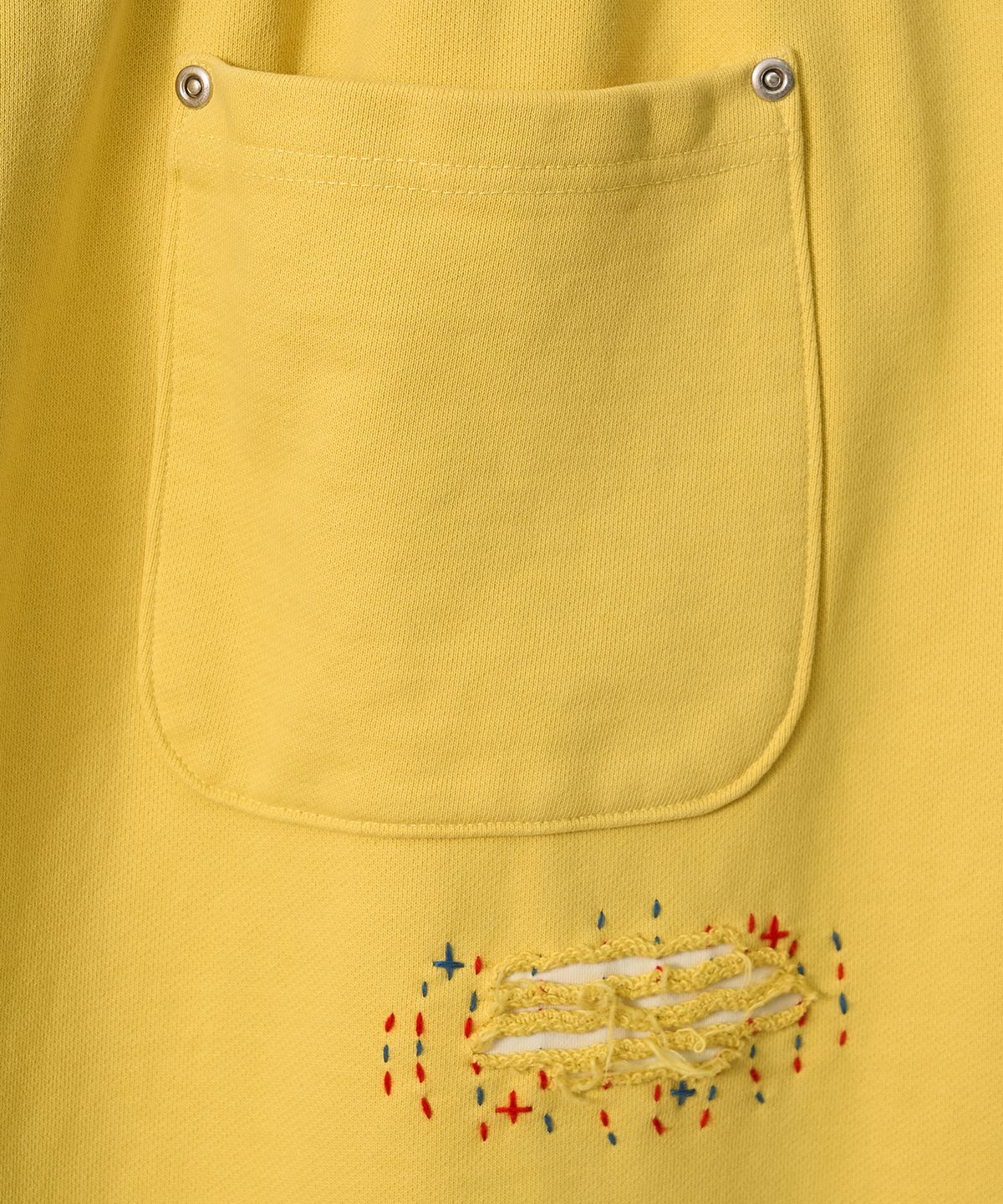 가먼츠팹(GARMENTS FAB) Washed Hand Stitch Sweatpants (YELLOW)