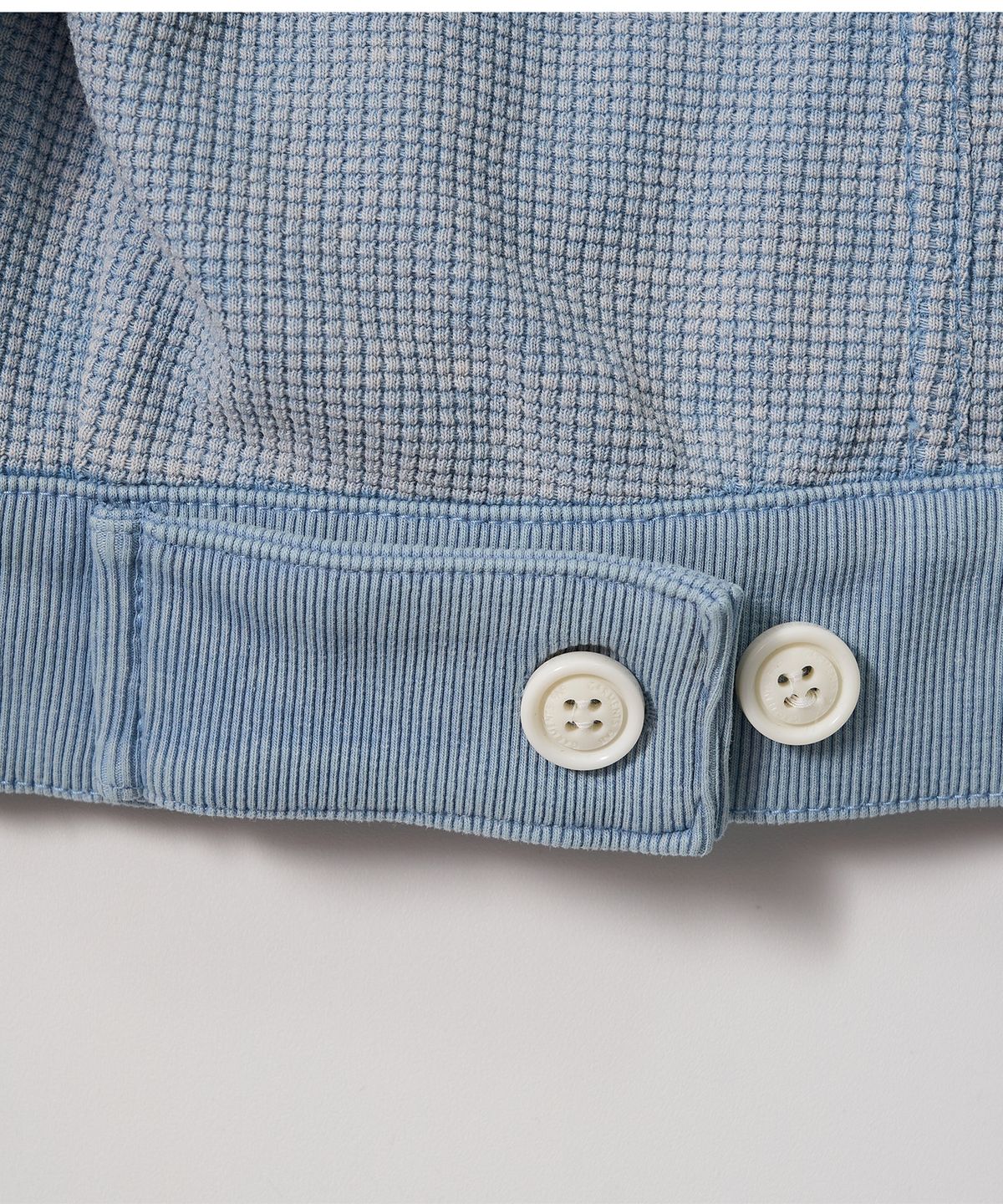 가먼츠팹(GARMENTS FAB) Washed Waffle Jacket (SKY BLUE)