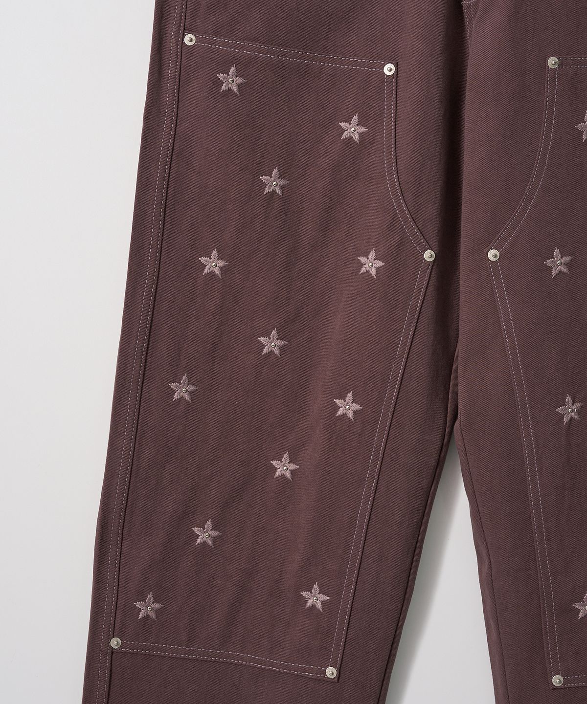 가먼츠팹(GARMENTS FAB) Star Studs Carpenter Pants (DEEP PURPLE)