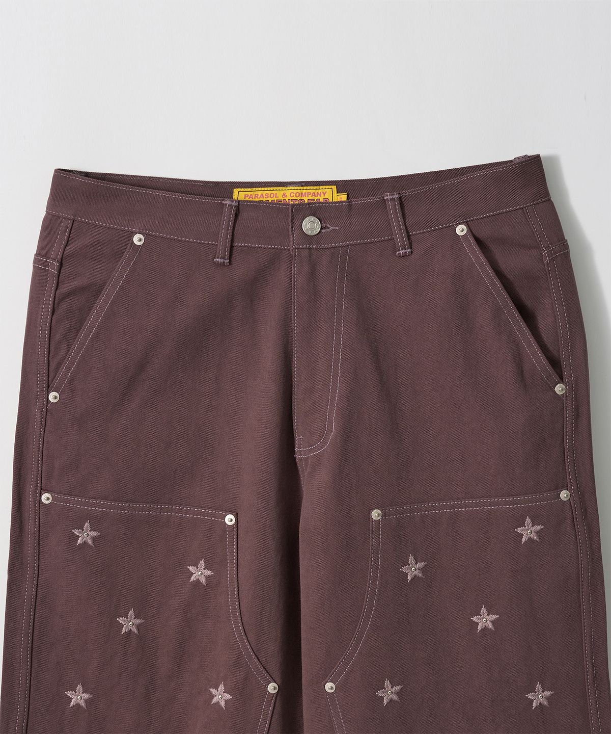 가먼츠팹(GARMENTS FAB) Star Studs Carpenter Pants (DEEP PURPLE)
