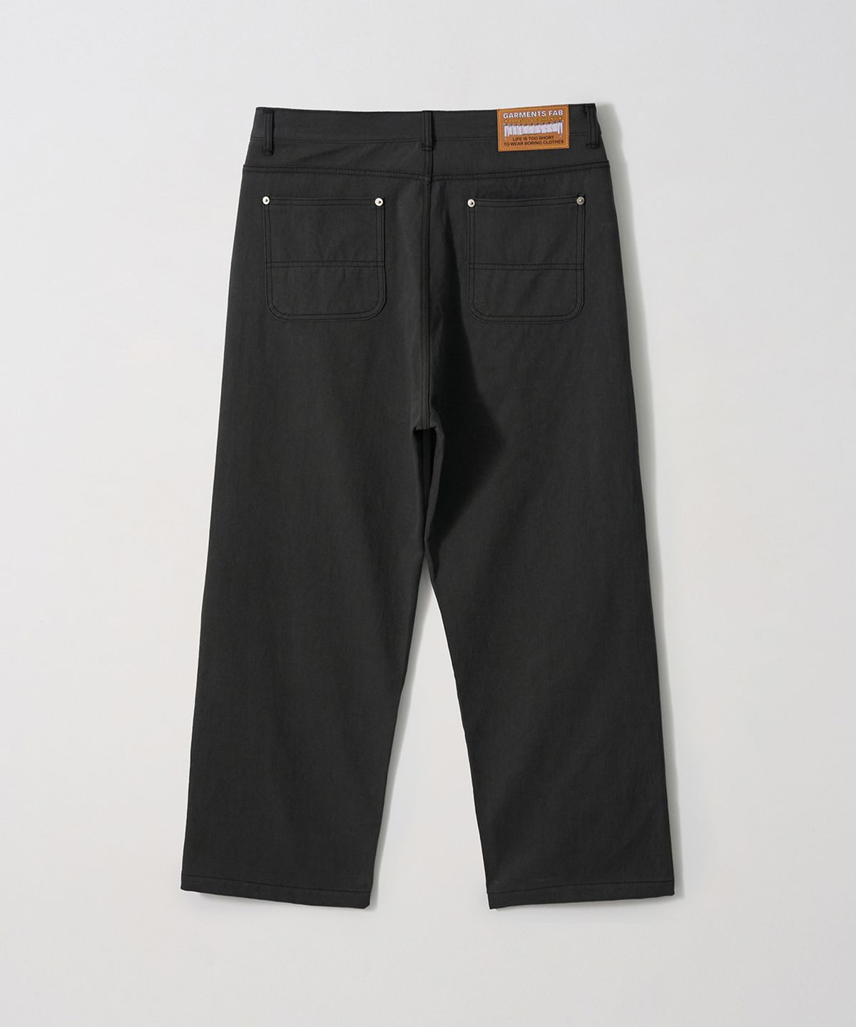 가먼츠팹(GARMENTS FAB) Star Studs Carpenter Pants (CHARCOAL)