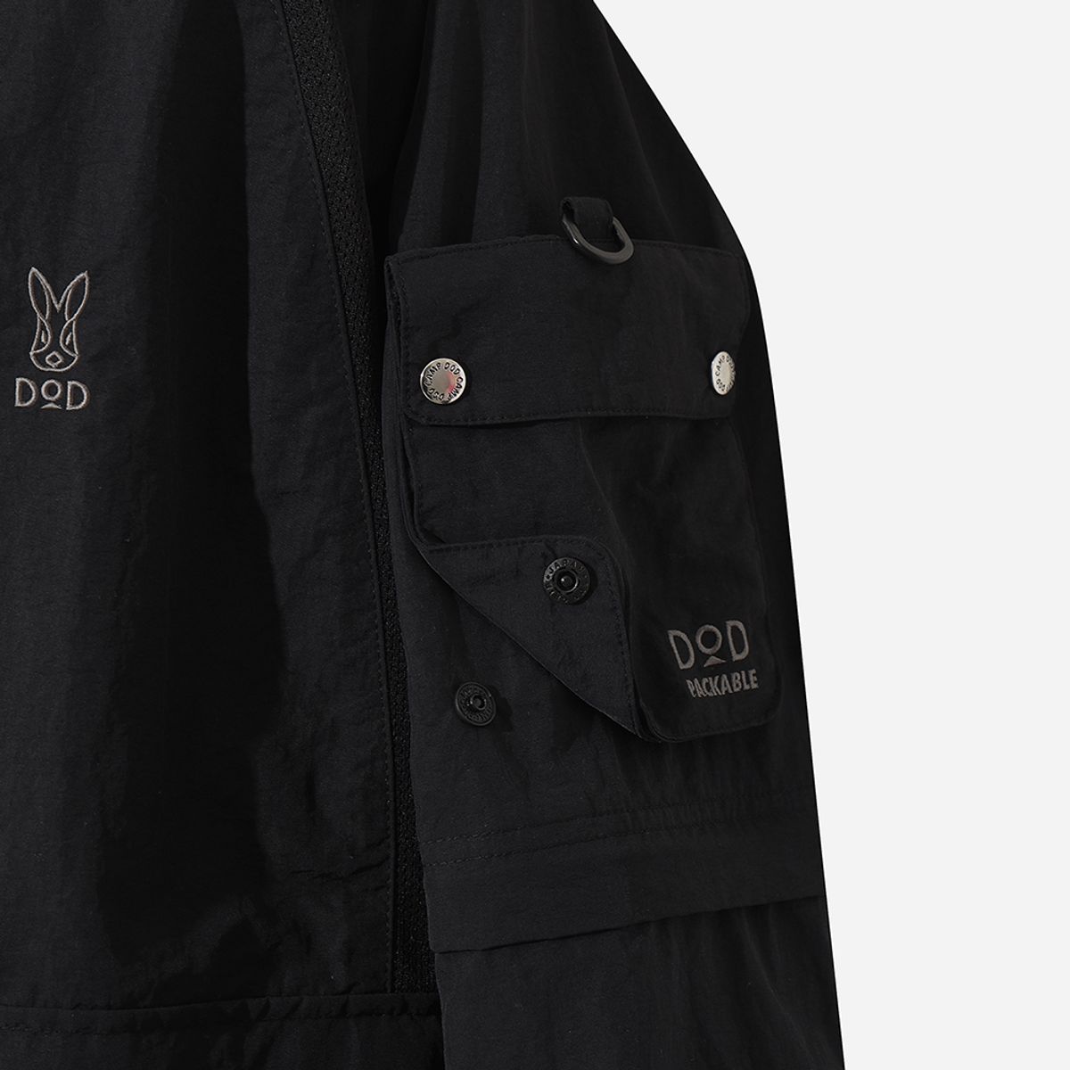 디오디(DOD) 포이포이 컨버터블 자켓(BLACK)