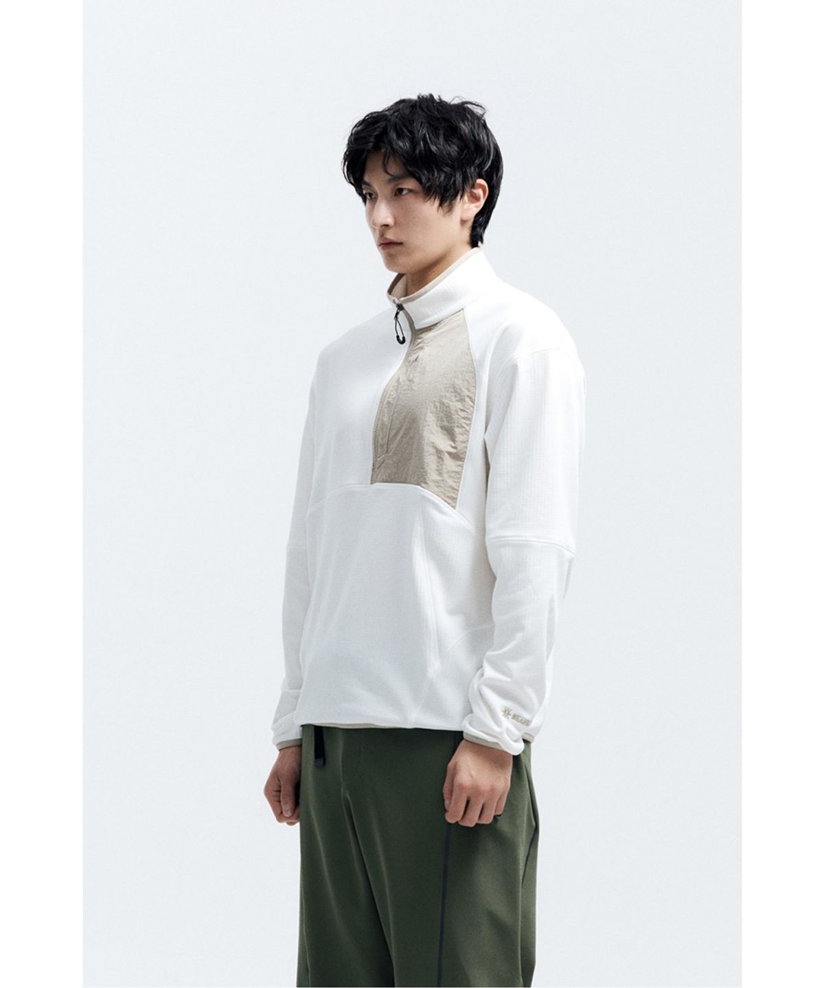 코오롱스포츠(KOLON SPORT) WM 익스퍼트 집 티셔츠 8UTBX26101IVO
