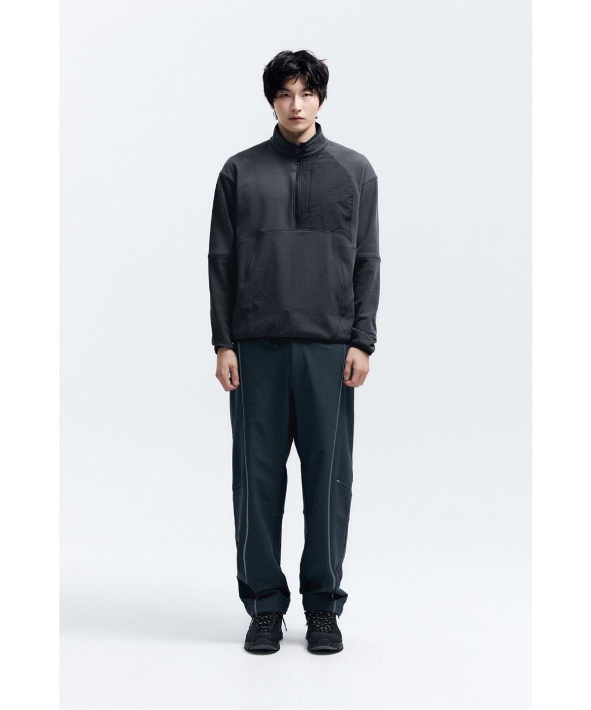 코오롱스포츠(KOLON SPORT) WM 익스퍼트 집 티셔츠 8UTBX26101DGY