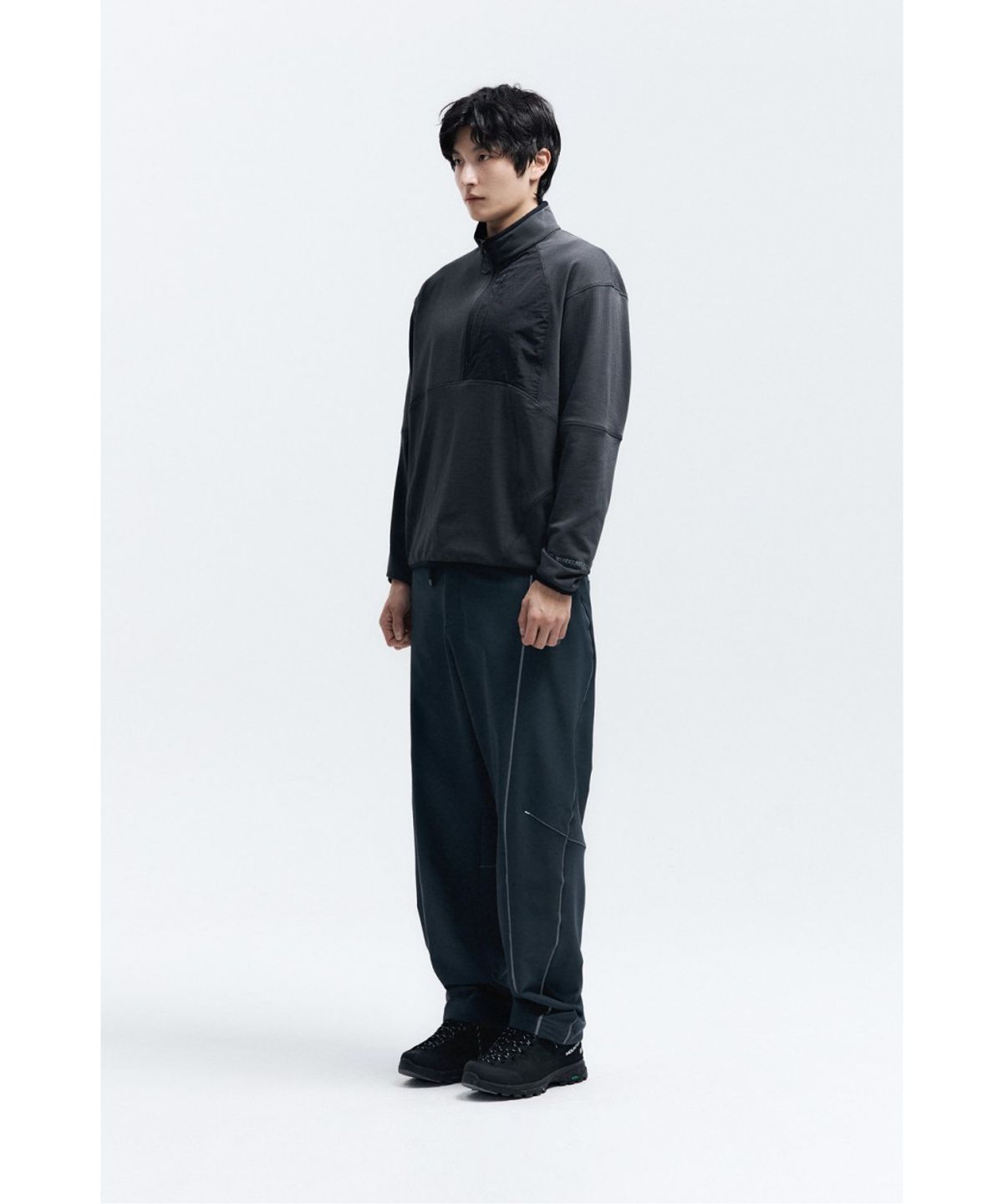 코오롱스포츠(KOLON SPORT) WM 익스퍼트 집 티셔츠 8UTBX26101DGY