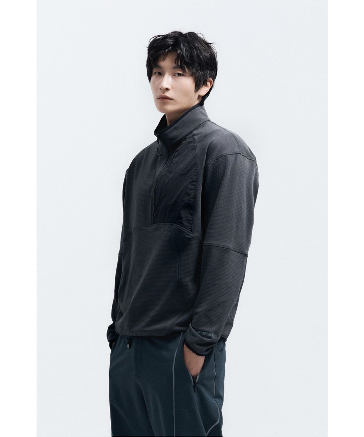 코오롱스포츠(KOLON SPORT) WM 익스퍼트 집 티셔츠 8UTBX26101DGY