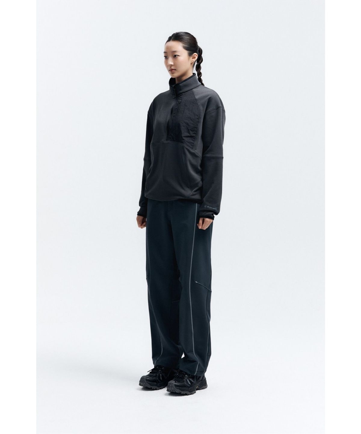 코오롱스포츠(KOLON SPORT) WM 익스퍼트 집 티셔츠 8UTBX26101DGY