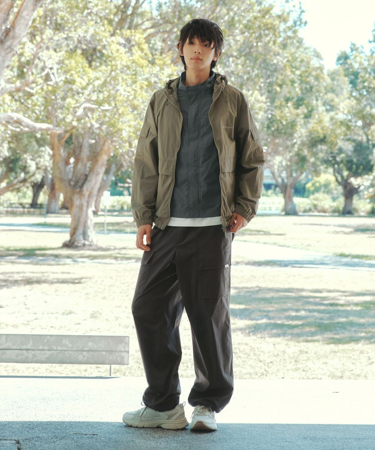 스노우피크 어패럴(SNOWPEAK APPAREL) 루트 포켓 스트링 팬츠 (S26MURPT66) Chocolate Khaki