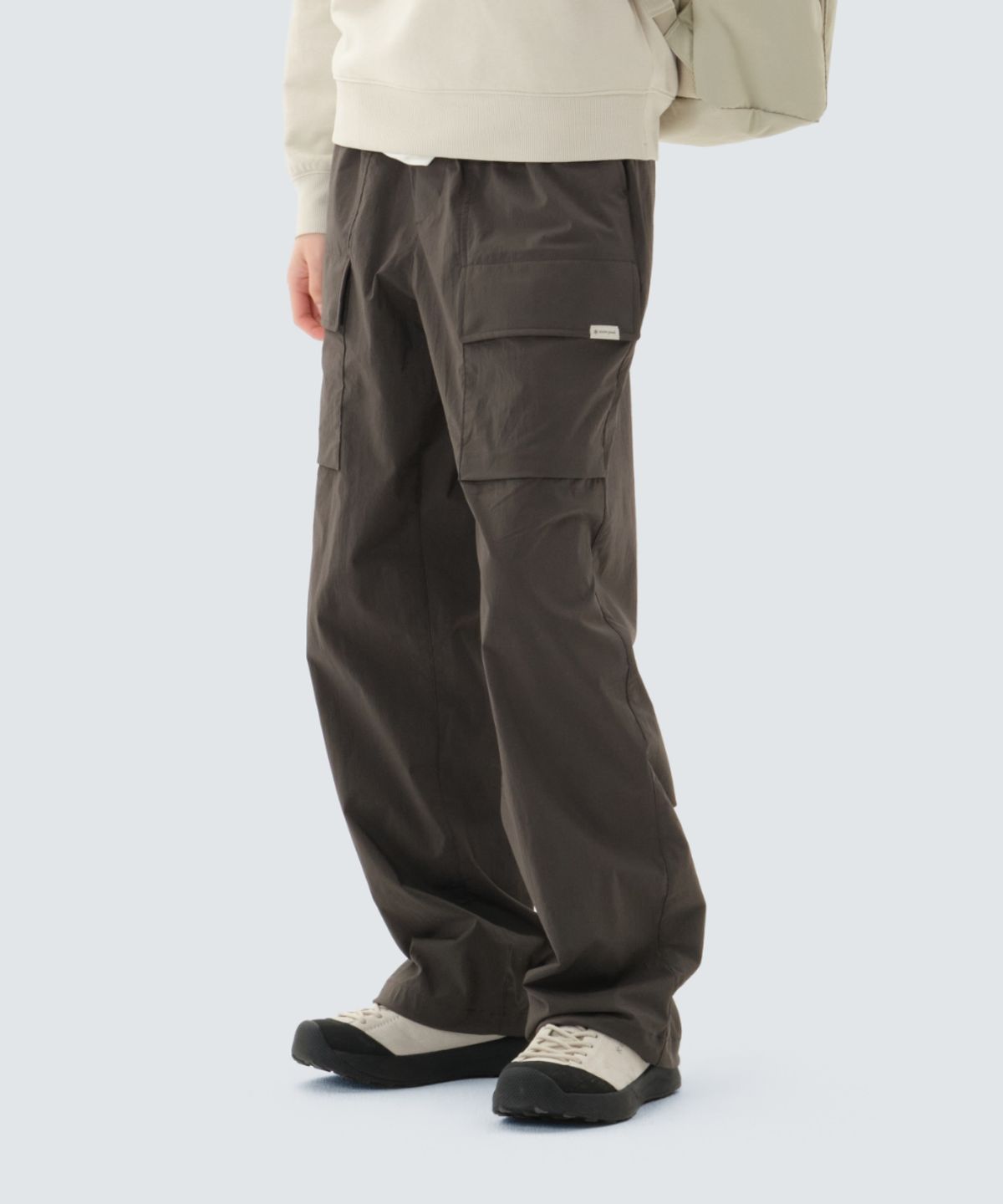 스노우피크 어패럴(SNOWPEAK APPAREL) 루트 포켓 스트링 팬츠 (S26MURPT66) Chocolate Khaki