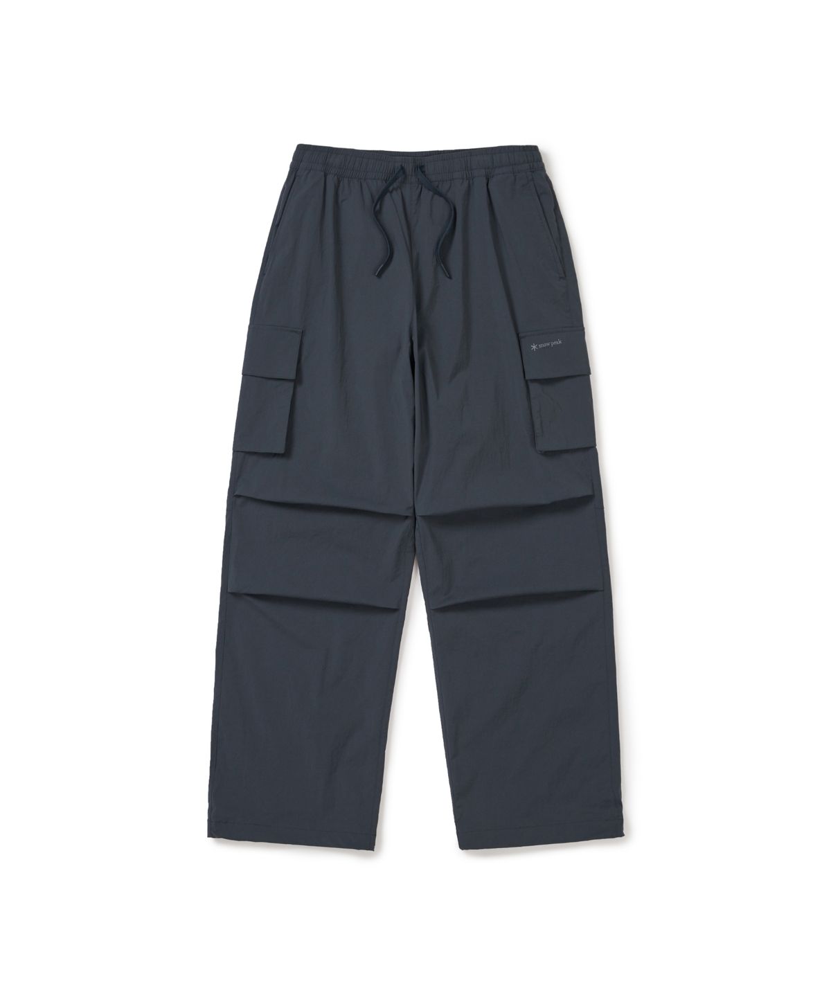 스노우피크 어패럴(SNOWPEAK APPAREL) 루트 스트링 와이드 팬츠 (S26MURPT64) Vintage Blue