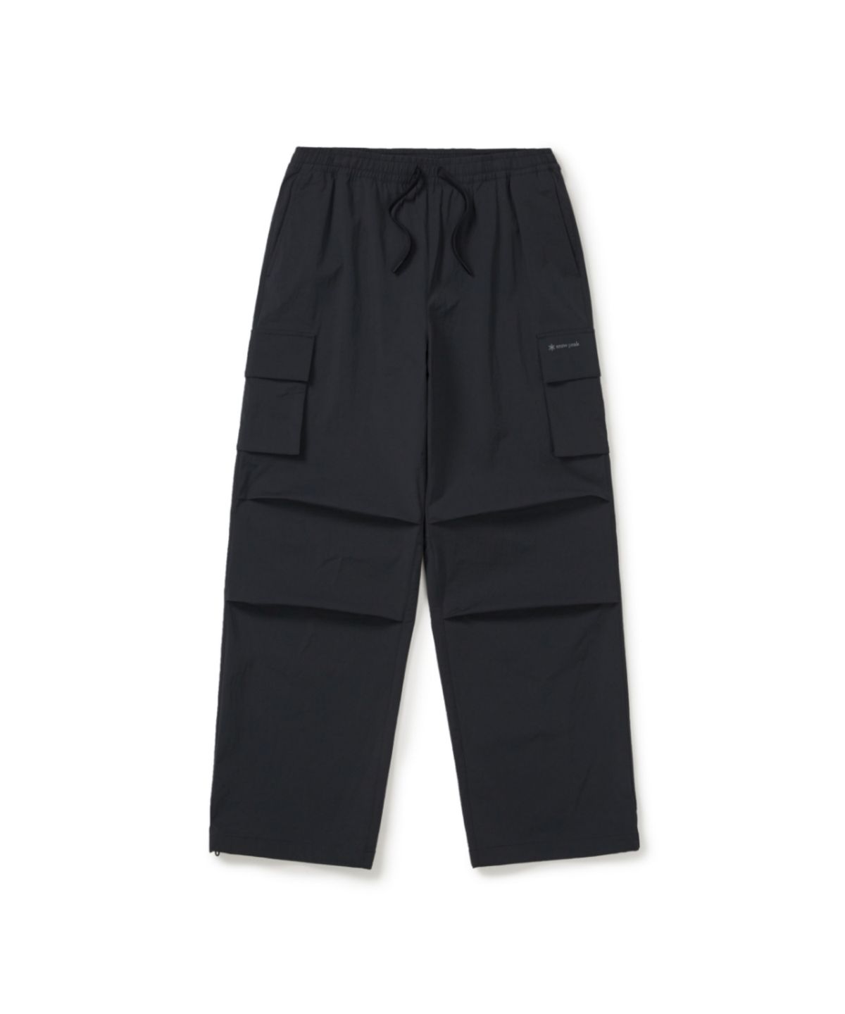 스노우피크 어패럴(SNOWPEAK APPAREL) 루트 스트링 와이드 팬츠 (S26MURPT64) Dark Navy