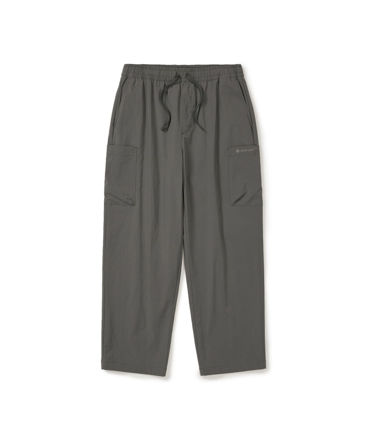 스노우피크 어패럴(SNOWPEAK APPAREL) 루트 세미 와이드 포켓 팬츠 (S26MMRPT20) Dark Gray