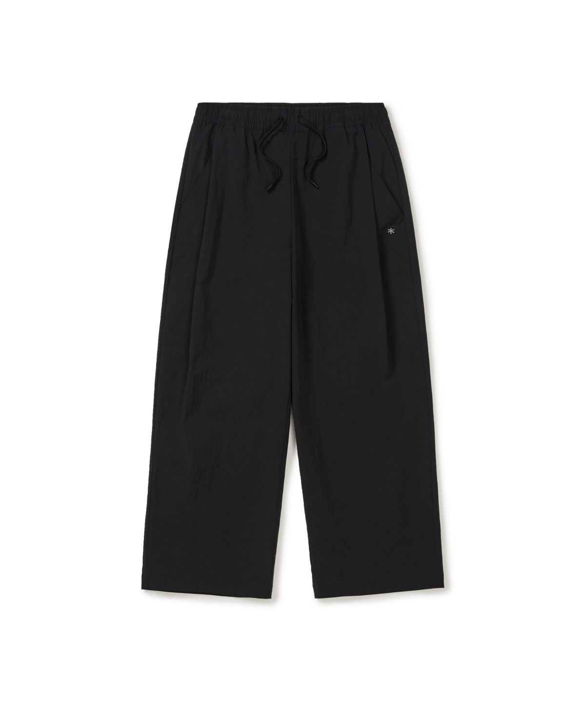 스노우피크 어패럴(SNOWPEAK APPAREL) 루트 여성 세미 와이드 팬츠 (S26MWRPT22) Black