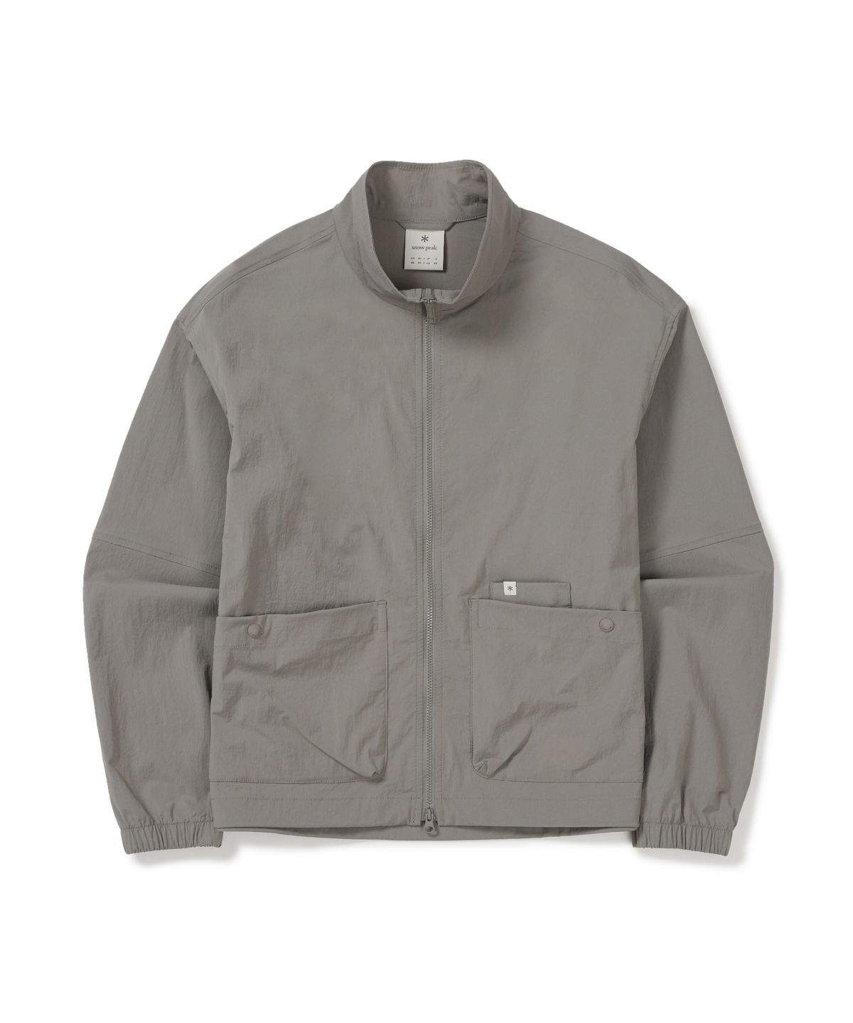 스노우피크 어패럴(SNOWPEAK APPAREL) 루트 여성 스탠드넥 바람막이 (S26MWRWB65) Vintage Gray