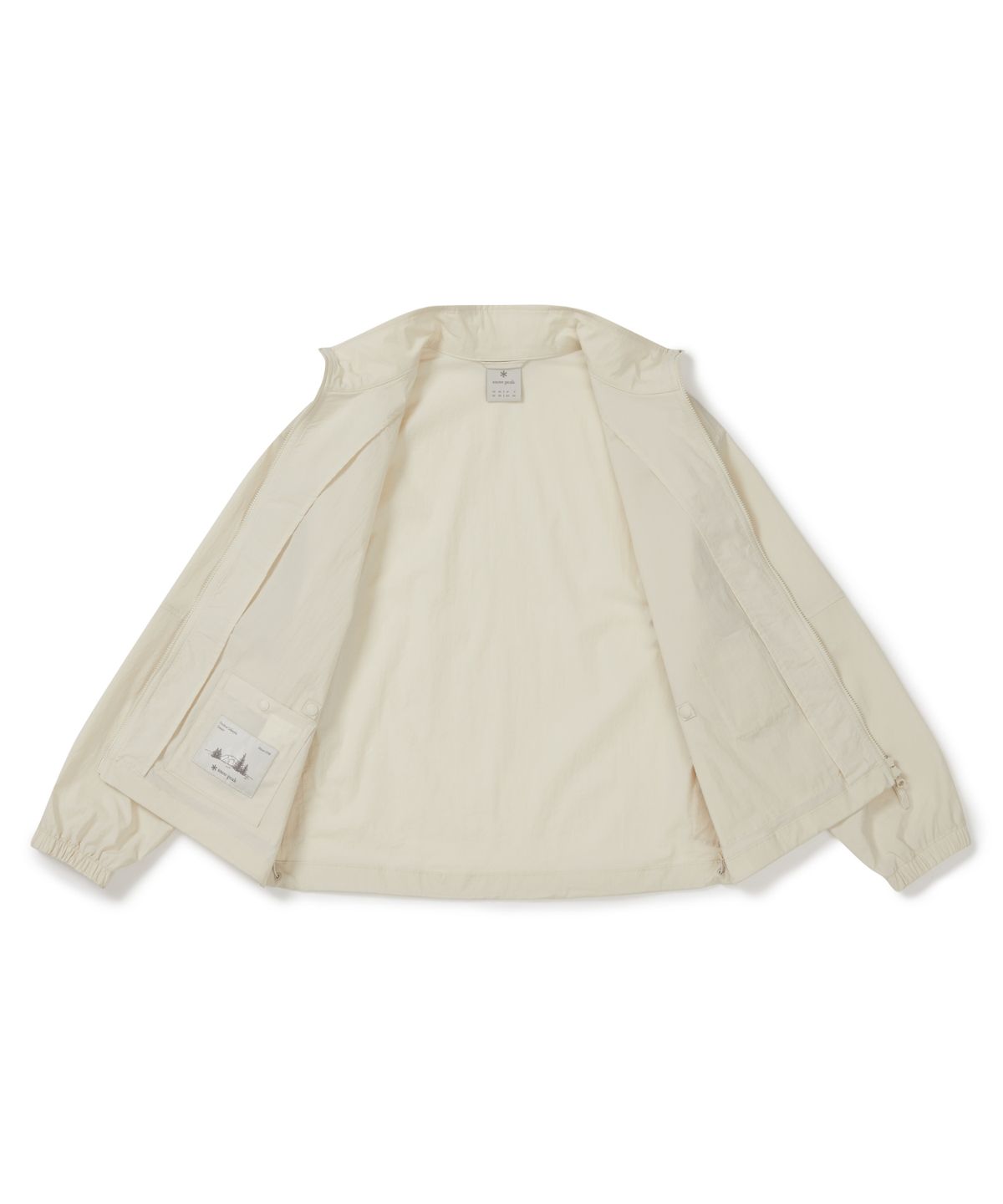 스노우피크 어패럴(SNOWPEAK APPAREL) 루트 여성 스탠드넥 바람막이 (S26MWRWB65) Sand Beige