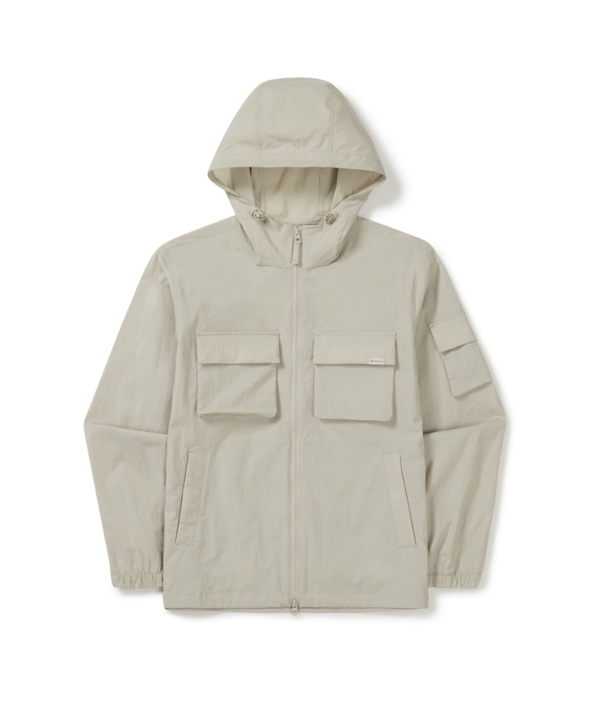 스노우피크 어패럴(SNOWPEAK APPAREL) 루트 아웃 포켓 바람막이 (S26MMRWB60) Light Beige