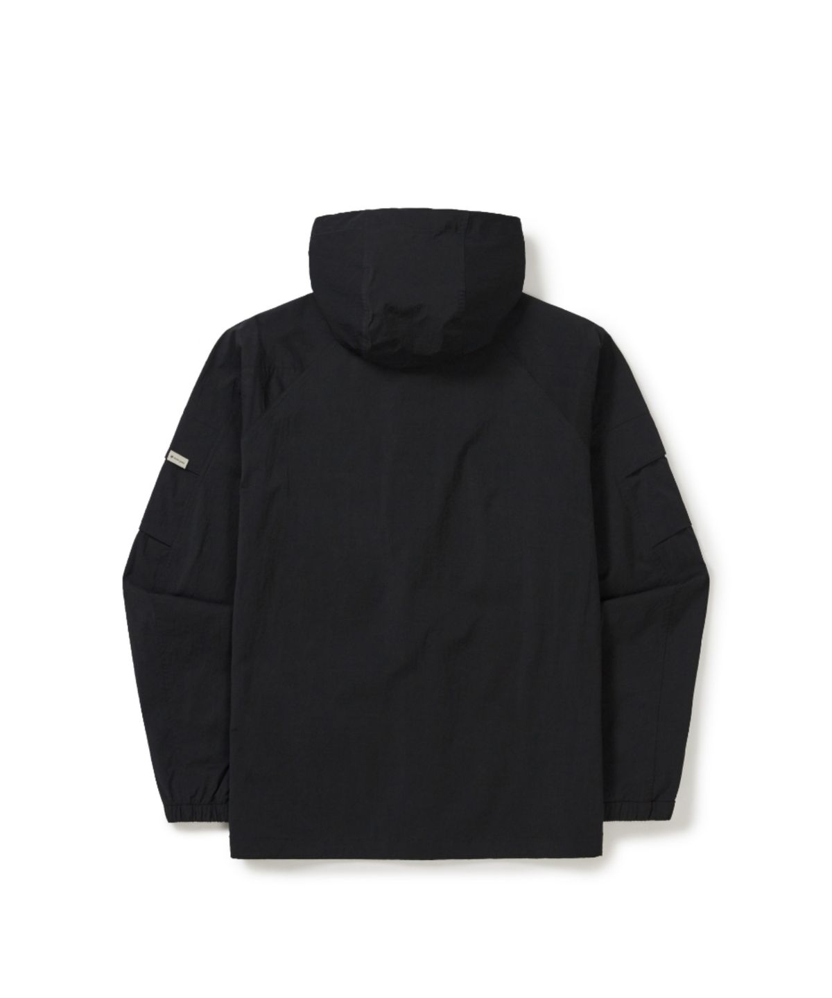 스노우피크 어패럴(SNOWPEAK APPAREL) 루트 소매 포켓 바람막이 (S26MMRWB62) Black