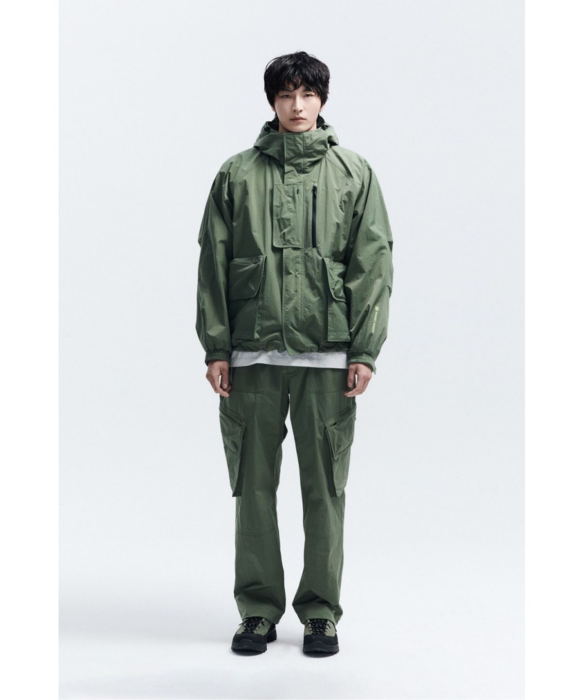 코오롱스포츠(KOLON SPORT) WM 남녀공용 립스탑 피싱 유틸리티 재킷 8UJJS26105KHA