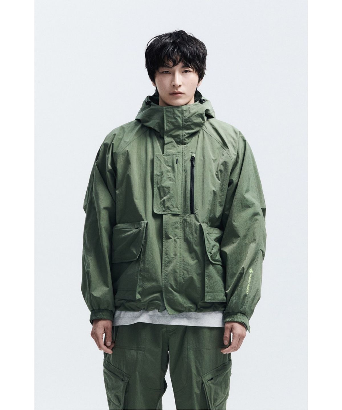 코오롱스포츠(KOLON SPORT) WM 남녀공용 립스탑 피싱 유틸리티 재킷 8UJJS26105KHA