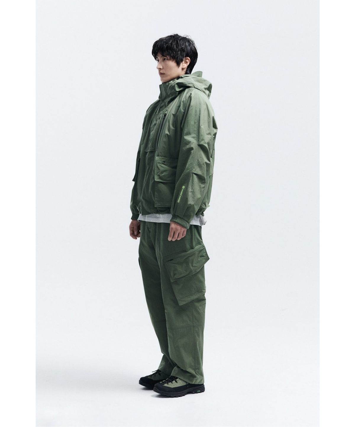 코오롱스포츠(KOLON SPORT) WM 남녀공용 립스탑 피싱 유틸리티 재킷 8UJJS26105KHA