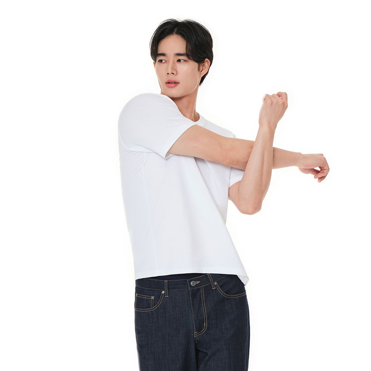 안다르(ANDAR) 어센틱 맨즈 스탠다드핏 숏슬리브
