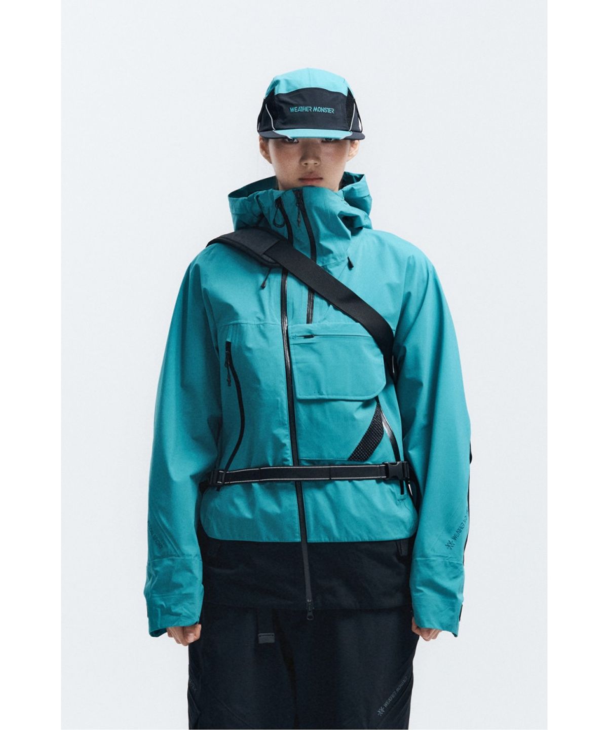 코오롱스포츠(KOLON SPORT) WM 익스퍼트 X-pac 크로스 백 8NBDX26101BLK