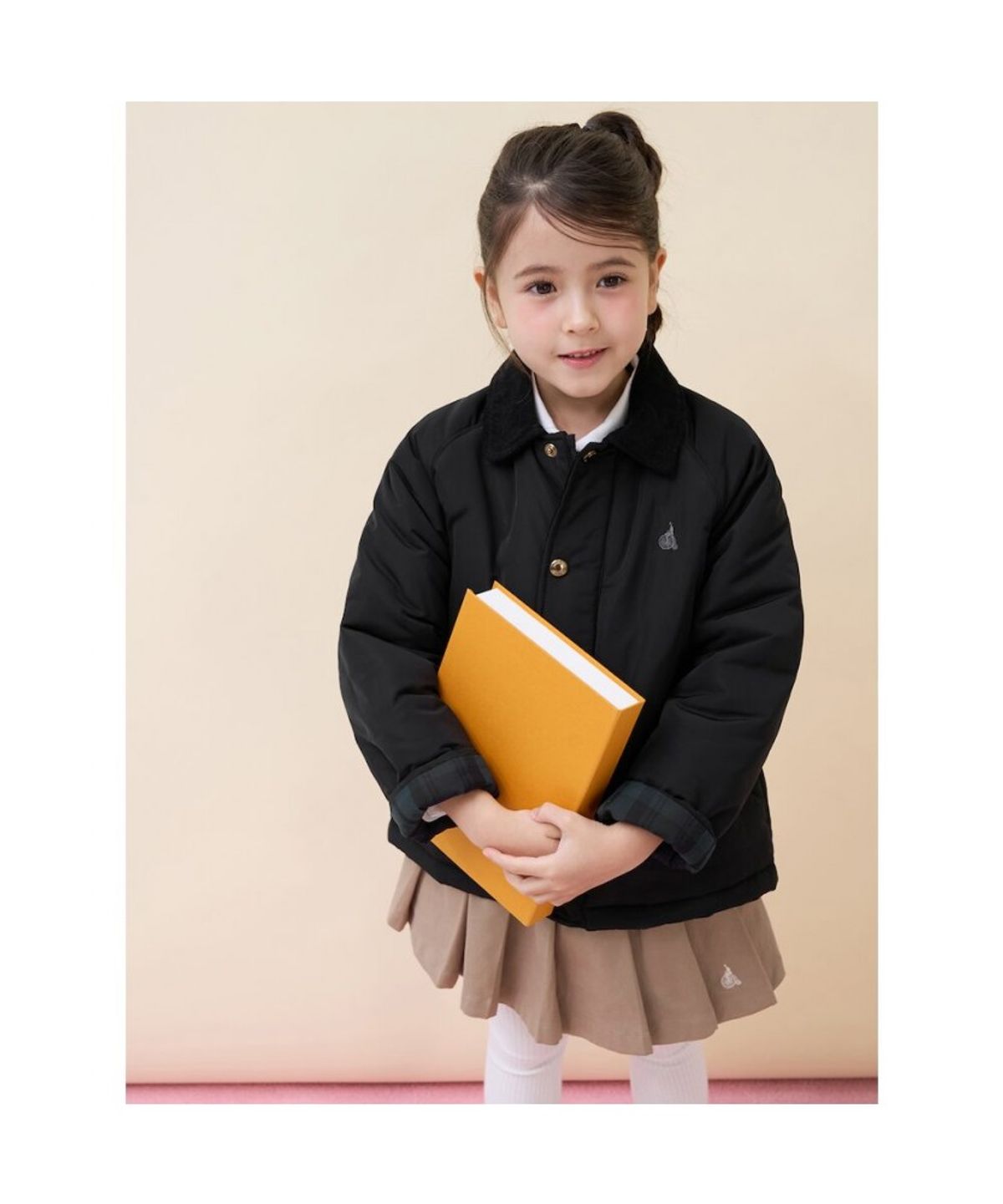 빈폴 키즈(BEANPOLE KIDS) 헌팅 패딩 점퍼  블랙 (BI6138U045)