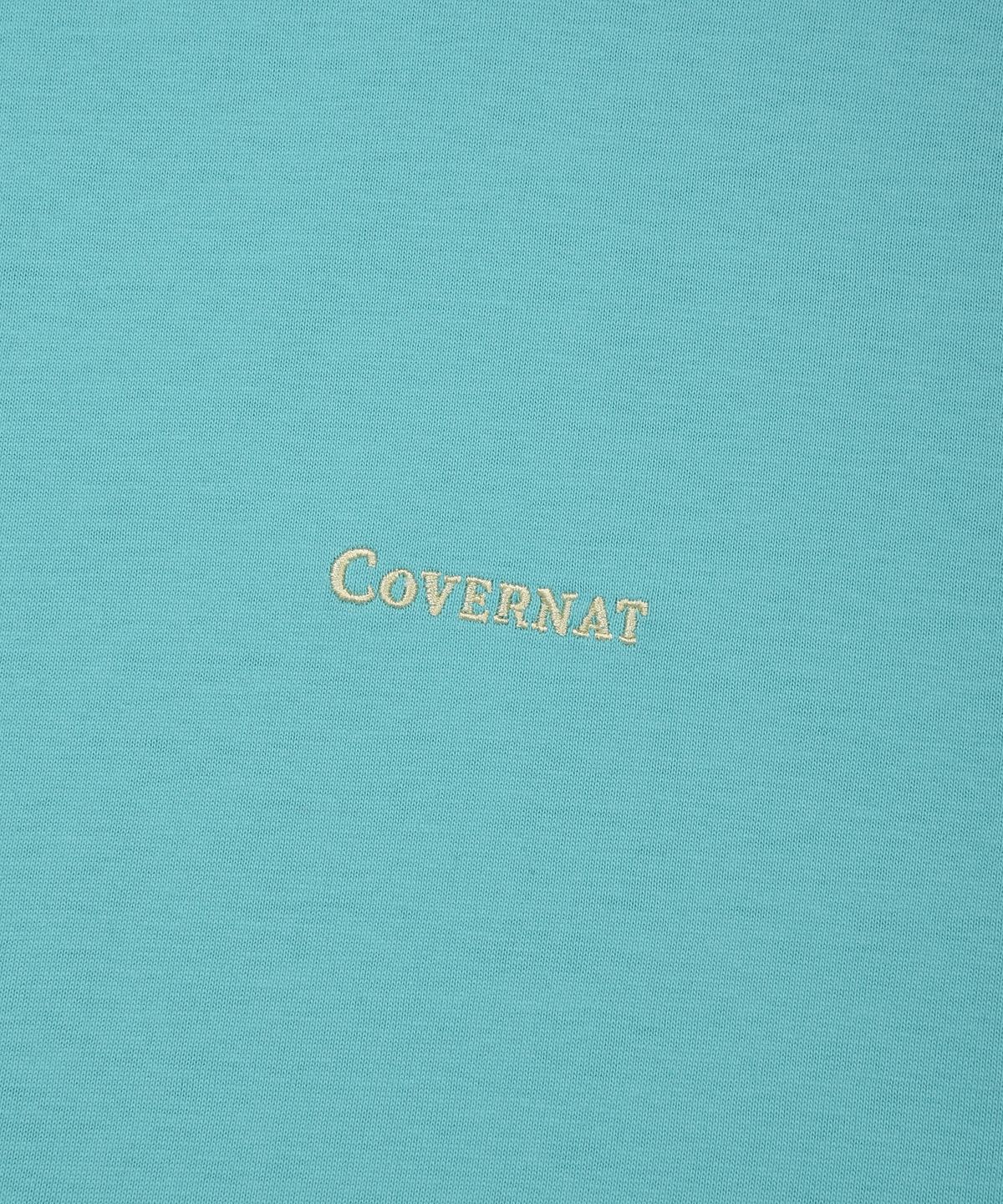 커버낫(COVERNAT) 스몰 로고 티셔츠 오션