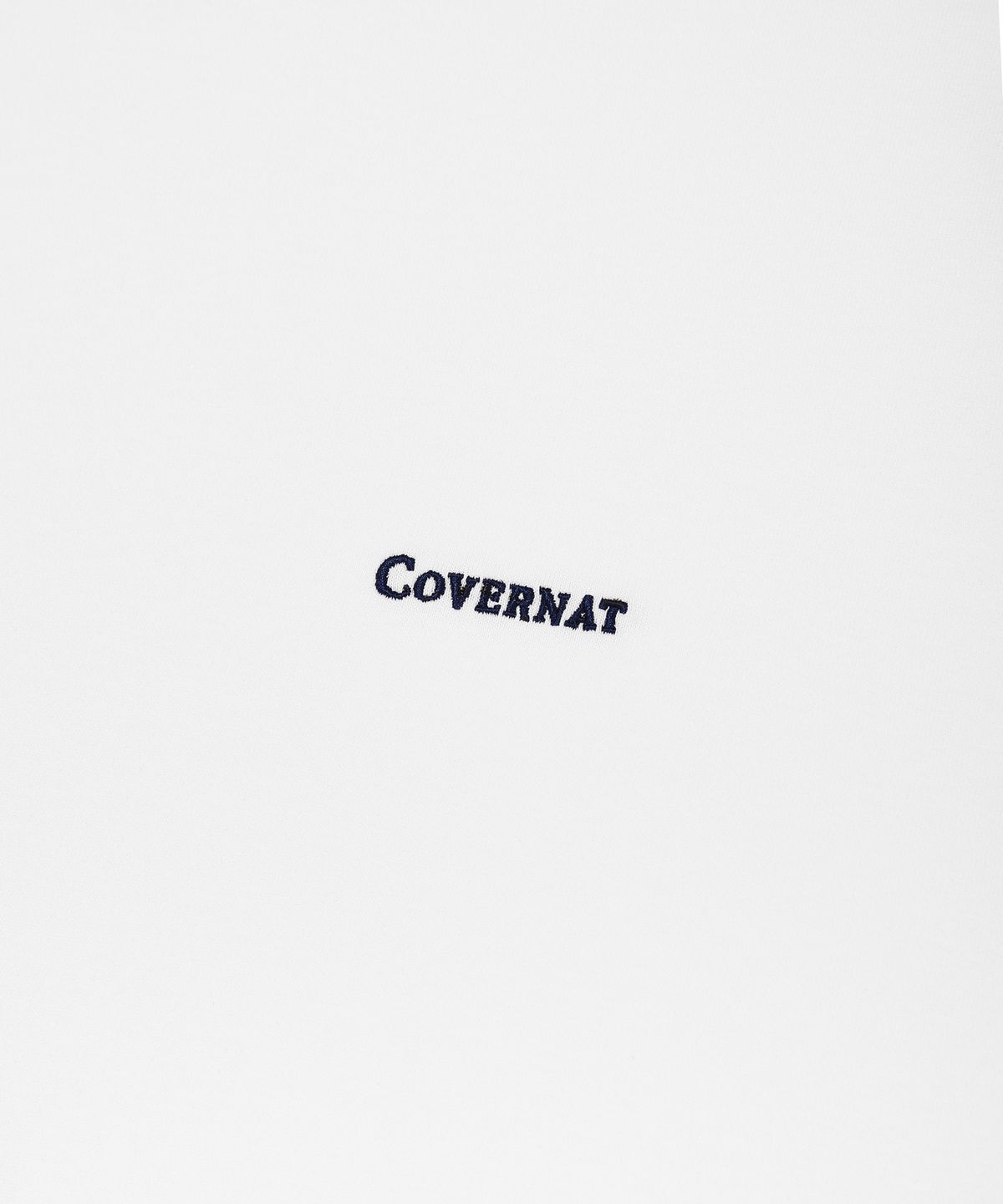 커버낫(COVERNAT) 스몰 로고 티셔츠 화이트
