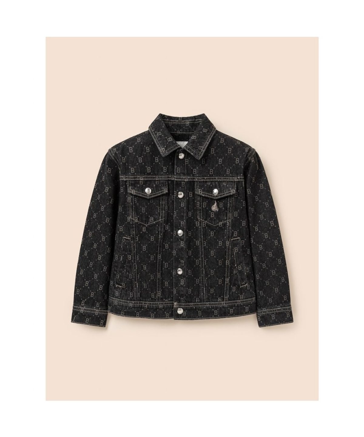 빈폴 키즈(BEANPOLE KIDS) 모노그램 데님 점퍼  애쉬 (BI6139U914)
