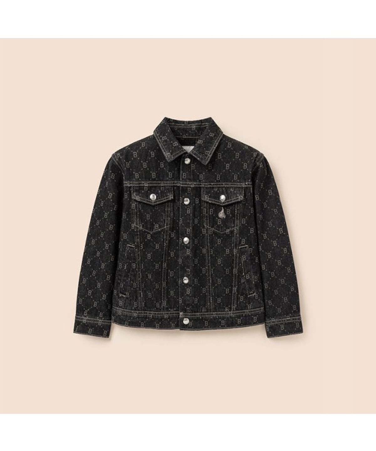 빈폴 키즈(BEANPOLE KIDS) 모노그램 데님 점퍼  애쉬 (BI6139U914)