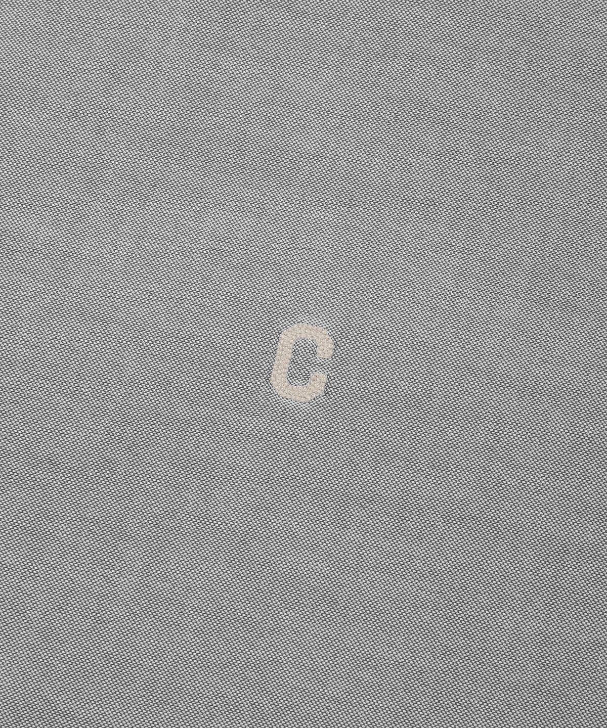 커버낫(COVERNAT) 쿨맥스® C 로고 옥스포드 셔츠 그레이