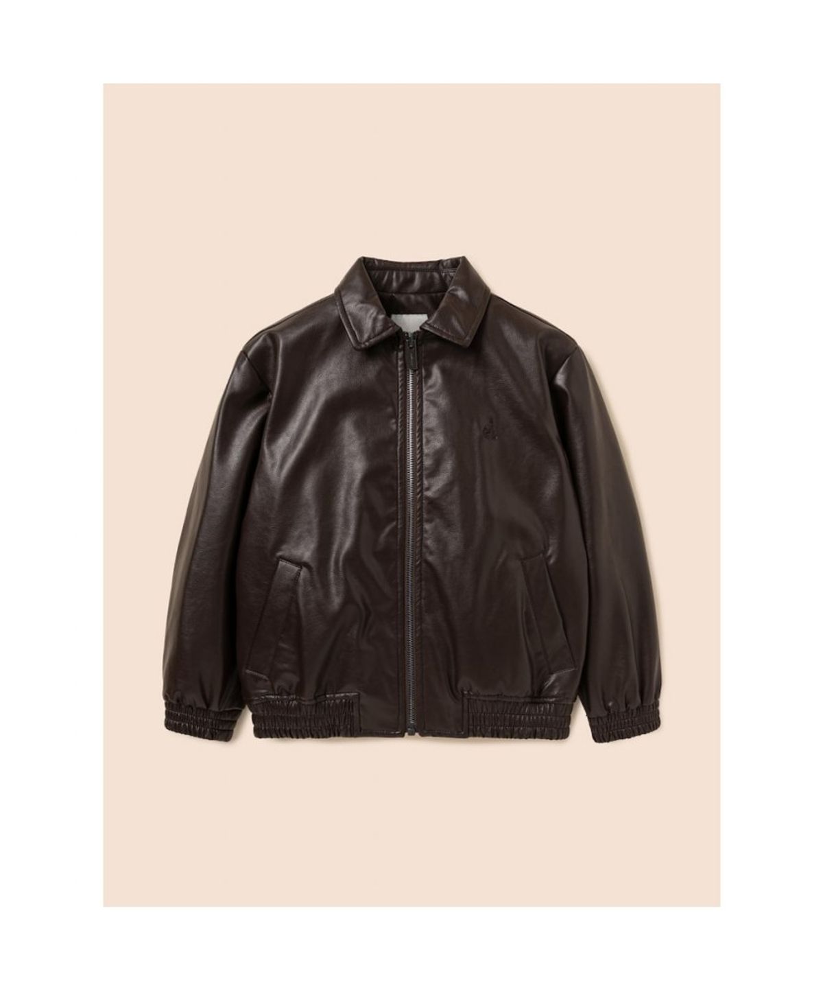 빈폴 키즈(BEANPOLE KIDS) 가죽 점퍼  브라운 (BI6139U02D) (BI6139U02D)